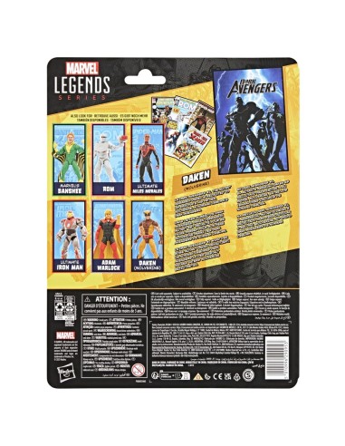 FIGURA DE ACCIÓN MARVEL LEGENDS SERIES DARK AVENGERS DAKEN (WOLVERINE)