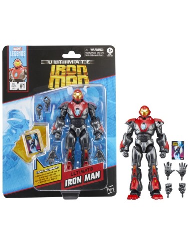 FIGURA DE ACCIÓN MARVEL LEGENDS SERIES ULTIMATE IRON MAN