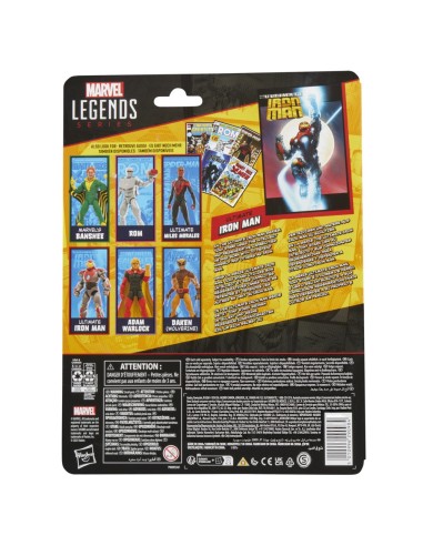 FIGURA DE ACCIÓN MARVEL LEGENDS SERIES ULTIMATE IRON MAN