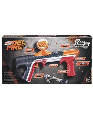 LANZADOR NERF PRO GELFIRE QUADRANT 5000 RECARGAS