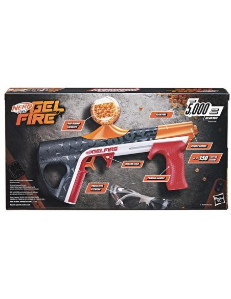 LANZADOR NERF PRO GELFIRE QUADRANT 5000 RECARGAS