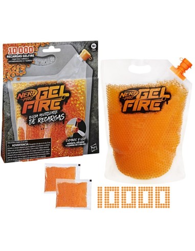 REPUESTO NERF PRO GELFIRE REUTILIZABLE 10.000 RECARGAS