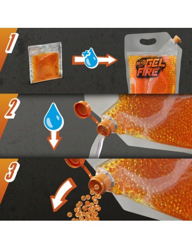 REPUESTO NERF PRO GELFIRE REUTILIZABLE 10.000 RECARGAS