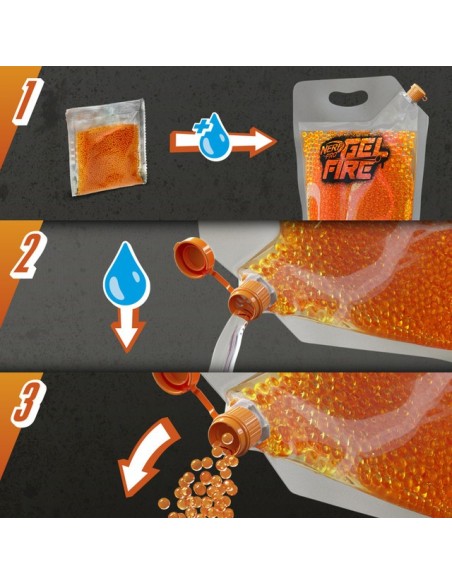 REPUESTO NERF PRO GELFIRE REUTILIZABLE 10.000 RECARGAS