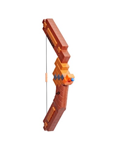 LANZADOR NERF MINECRAFT ARCO 8 DARDOS