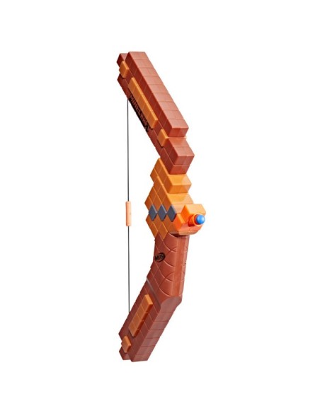 LANZADOR NERF MINECRAFT ARCO 8 DARDOS
