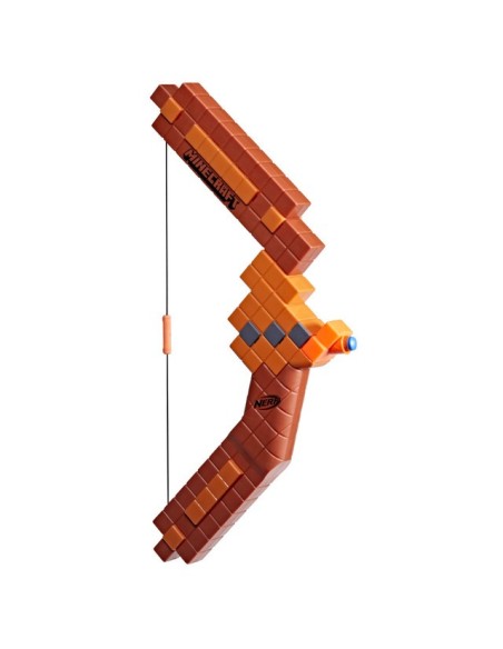 LANZADOR NERF MINECRAFT ARCO 8 DARDOS