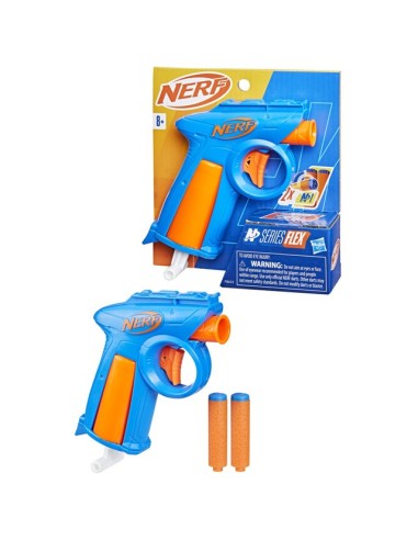 LANZADOR NERF N SERIES FLEX 2 DARDOS