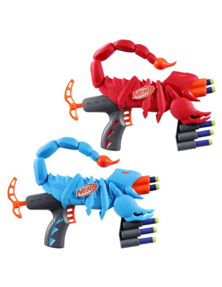 LANZADOR NERF WILD EASY PLAY VENOMPACK 20 DARDOS