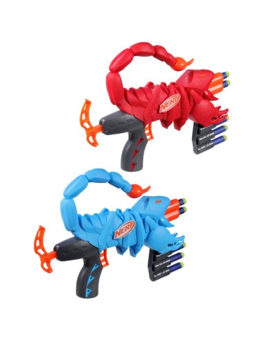 LANZADOR NERF WILD EASY PLAY VENOMPACK 20 DARDOS