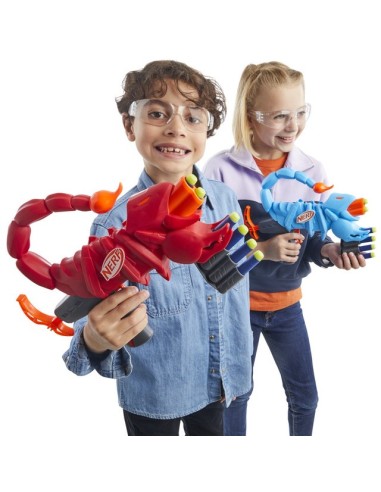 LANZADOR NERF WILD EASY PLAY VENOMPACK 20 DARDOS