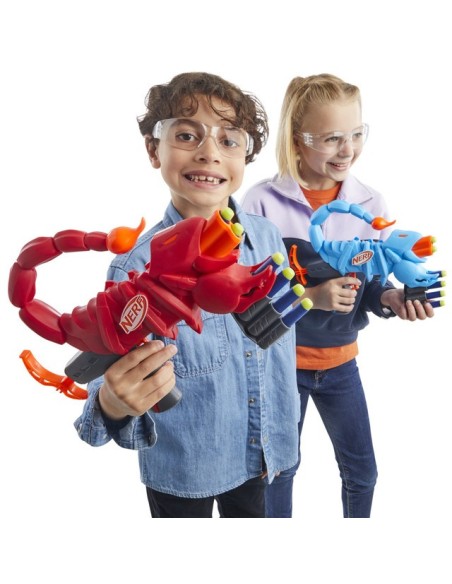 LANZADOR NERF WILD EASY PLAY VENOMPACK 20 DARDOS