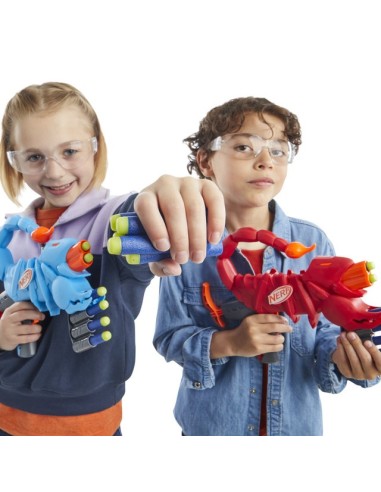 LANZADOR NERF WILD EASY PLAY VENOMPACK 20 DARDOS