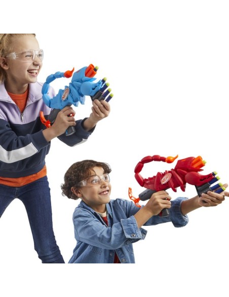 LANZADOR NERF WILD EASY PLAY VENOMPACK 20 DARDOS