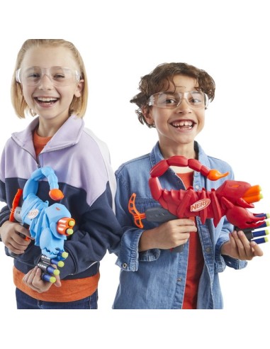 LANZADOR NERF WILD EASY PLAY VENOMPACK 20 DARDOS