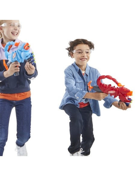 LANZADOR NERF WILD EASY PLAY VENOMPACK 20 DARDOS