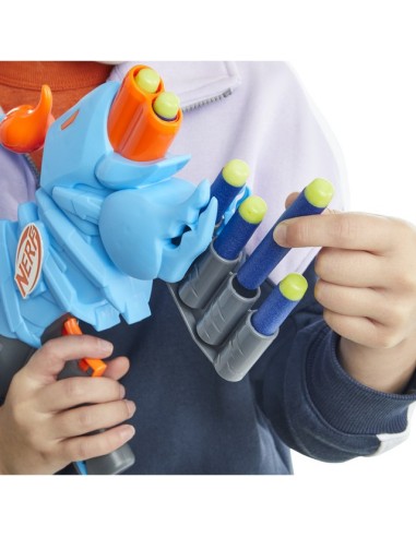 LANZADOR NERF WILD EASY PLAY VENOMPACK 20 DARDOS