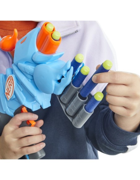 LANZADOR NERF WILD EASY PLAY VENOMPACK 20 DARDOS