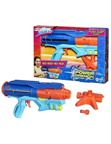 LANZADOR DE AGUA SUPER SOAKER POWER DRENCH