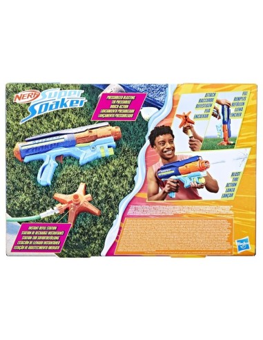 LANZADOR DE AGUA SUPER SOAKER POWER DRENCH
