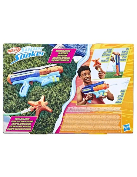 LANZADOR DE AGUA SUPER SOAKER POWER DRENCH