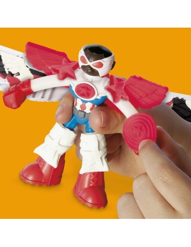 SET DE MASA MOLDEABLE PLAY DOH MARVEL MOTO CORTADORA CAPITÁN AMÉRICA