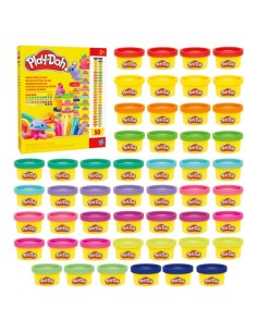 SET DE MASA MOLDEABLE PLAY DOH 50 PACK COLORES DEL ARCOÍRIS