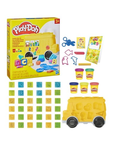 SET DE MASA MOLDEABLE PLAY DOH DIVERSIÓN EN LA ESCUELA