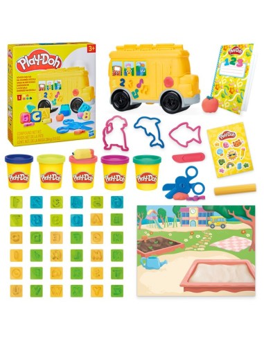 SET DE MASA MOLDEABLE PLAY DOH DIVERSIÓN EN LA ESCUELA