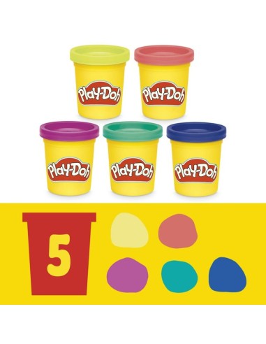 SET DE MASA MOLDEABLE PLAY DOH DIVERSIÓN EN LA ESCUELA