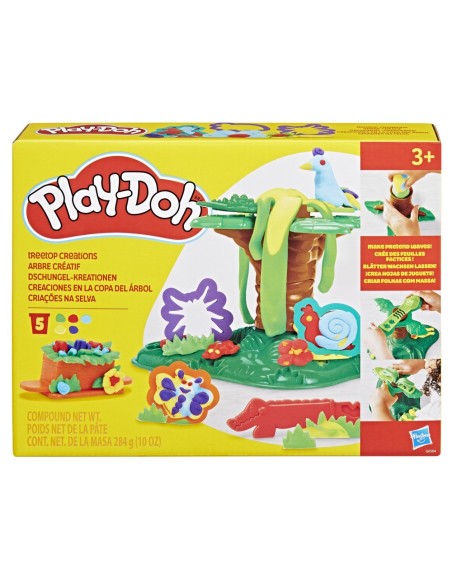 SET DE MASA MOLDEABLE PLAY DOH CREACIONES EN LA COPA DEL ÁRBOL