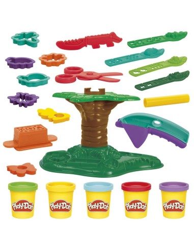 SET DE MASA MOLDEABLE PLAY DOH CREACIONES EN LA COPA DEL ÁRBOL