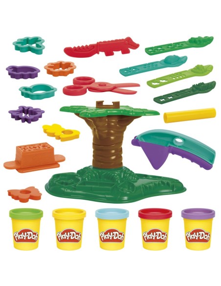 SET DE MASA MOLDEABLE PLAY DOH CREACIONES EN LA COPA DEL ÁRBOL