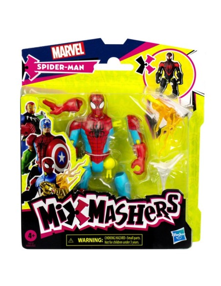 FIGURA DE ACCIÓN SPIDERMAN MIXMASHERS SPIDER-MAN