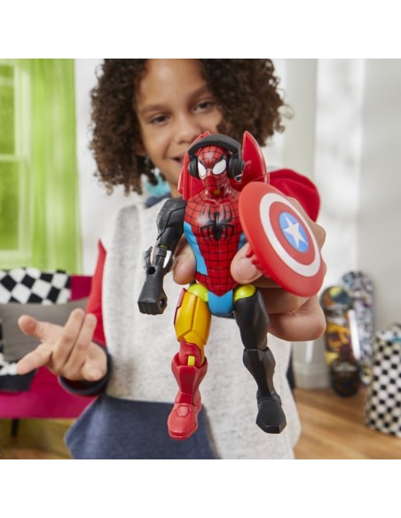 FIGURA DE ACCIÓN SPIDERMAN MIXMASHERS SPIDER-MAN