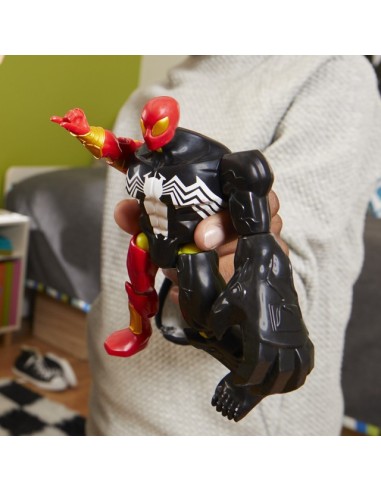 FIGURA DE ACCIÓN SPIDERMAN MIXMASHERS VENOM