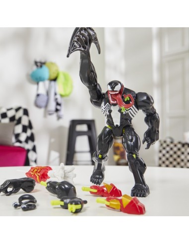 FIGURA DE ACCIÓN SPIDERMAN MIXMASHERS VENOM