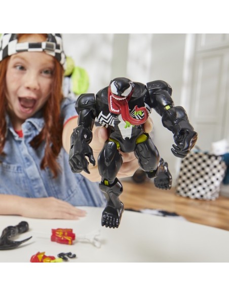 FIGURA DE ACCIÓN SPIDERMAN MIXMASHERS VENOM