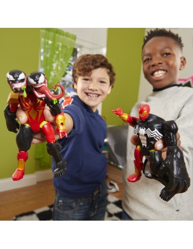 FIGURA DE ACCIÓN SPIDERMAN MIXMASHERS VENOM