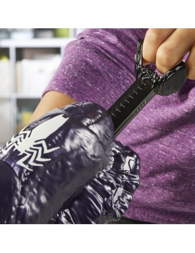 LANZADOR SPIDERMAN NERF VENOMVERSUS ATAQUE VENOM