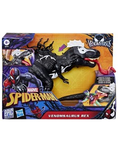 FIGURA DE ACCIÓN SPIDERMAN EPIC WORLD OF ACTION VENOMVERSUS VENOMSAURUS REX 2