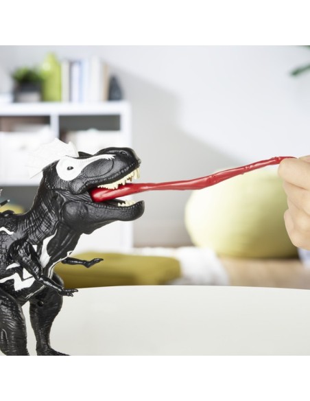 FIGURA DE ACCIÓN SPIDERMAN EPIC WORLD OF ACTION VENOMVERSUS VENOMSAURUS REX