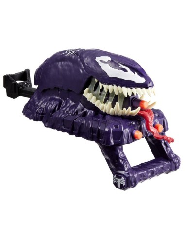 LANZADOR SPIDERMAN NERF VENOMVERSUS ATAQUE VENOM