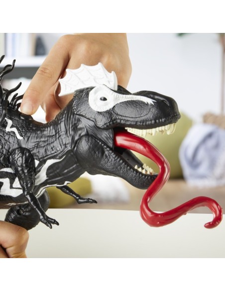 FIGURA DE ACCIÓN SPIDERMAN EPIC WORLD OF ACTION VENOMVERSUS VENOMSAURUS REX