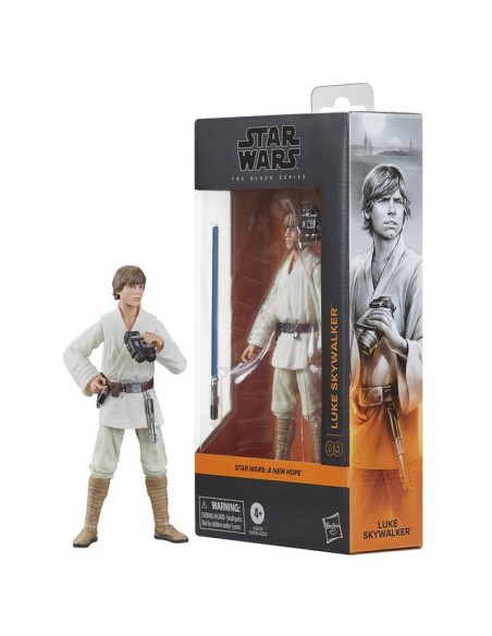 FIGURA DE ACCIÓN STAR WARS BLACK SERIES UNA NUEVA ESPERANZA LUKE SKYWALKER