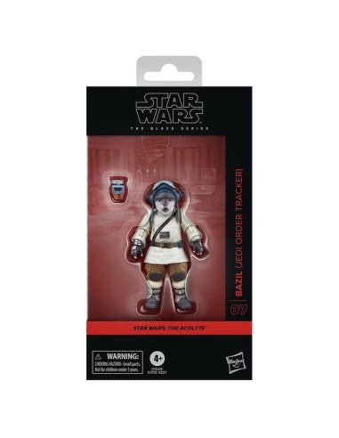 FIGURA DE ACCIÓN STAR WARS BLACK SERIES THE ACOLYTE BAZIL (JEDI ORDER TRACKER)