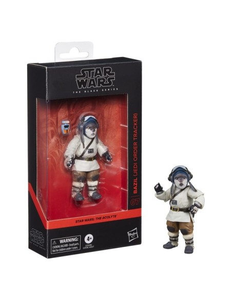 FIGURA DE ACCIÓN STAR WARS BLACK SERIES THE ACOLYTE BAZIL (JEDI ORDER TRACKER)
