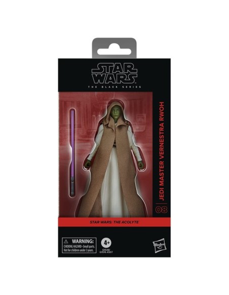 FIGURA DE ACCIÓN STAR WARS BLACK SERIES THE ACOLYTE JEDI MASTER VERNESTRA RWOH