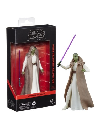 FIGURA DE ACCIÓN STAR WARS BLACK SERIES THE ACOLYTE JEDI MASTER VERNESTRA RWOH