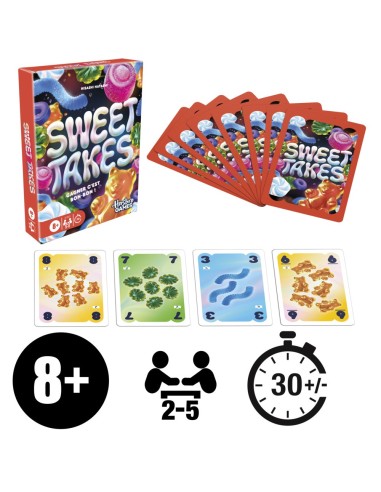 JUEGO DE MESA HASBRO GAMES SWEET TAKES